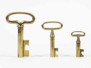 Carl Auböck Brass Key-Corkscrew