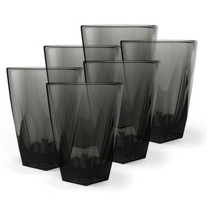Notneutral 12 oz. Latte Glass in Smoke