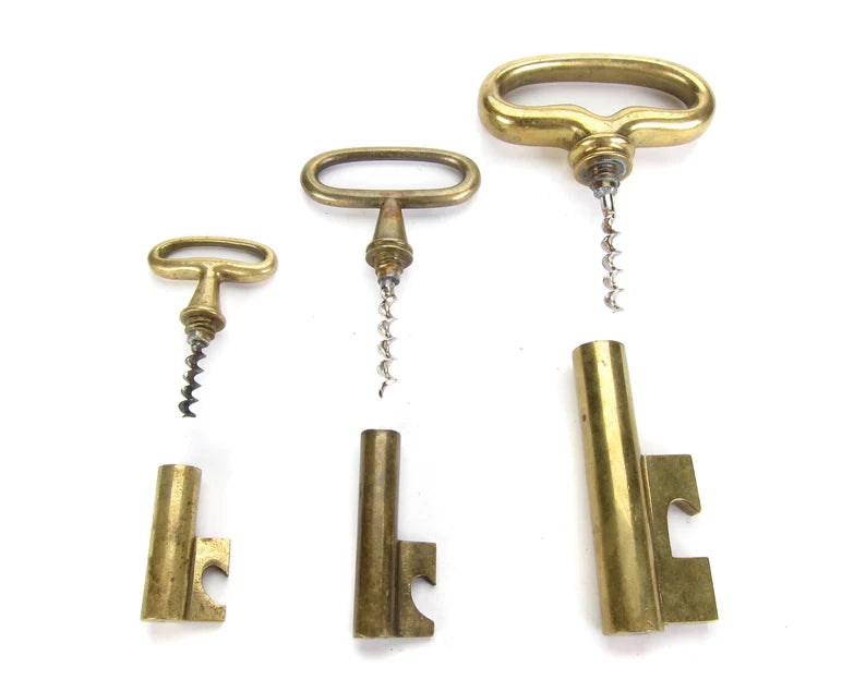 Carl Auböck Brass Key-Corkscrew (Small)