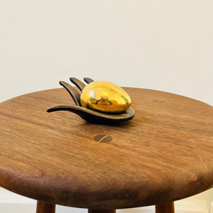 Carl Auböck Styled Brass Egg Paperweight