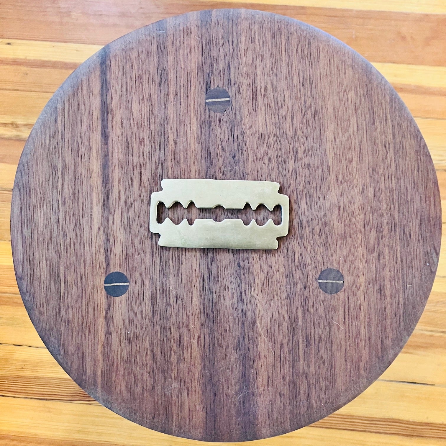 Carl Auböck Style Brass Razor Blade Paperweight