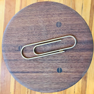 Carl Auböck Style Brass Paperclip