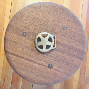 Kurt Jesch Brass Belt Buckle