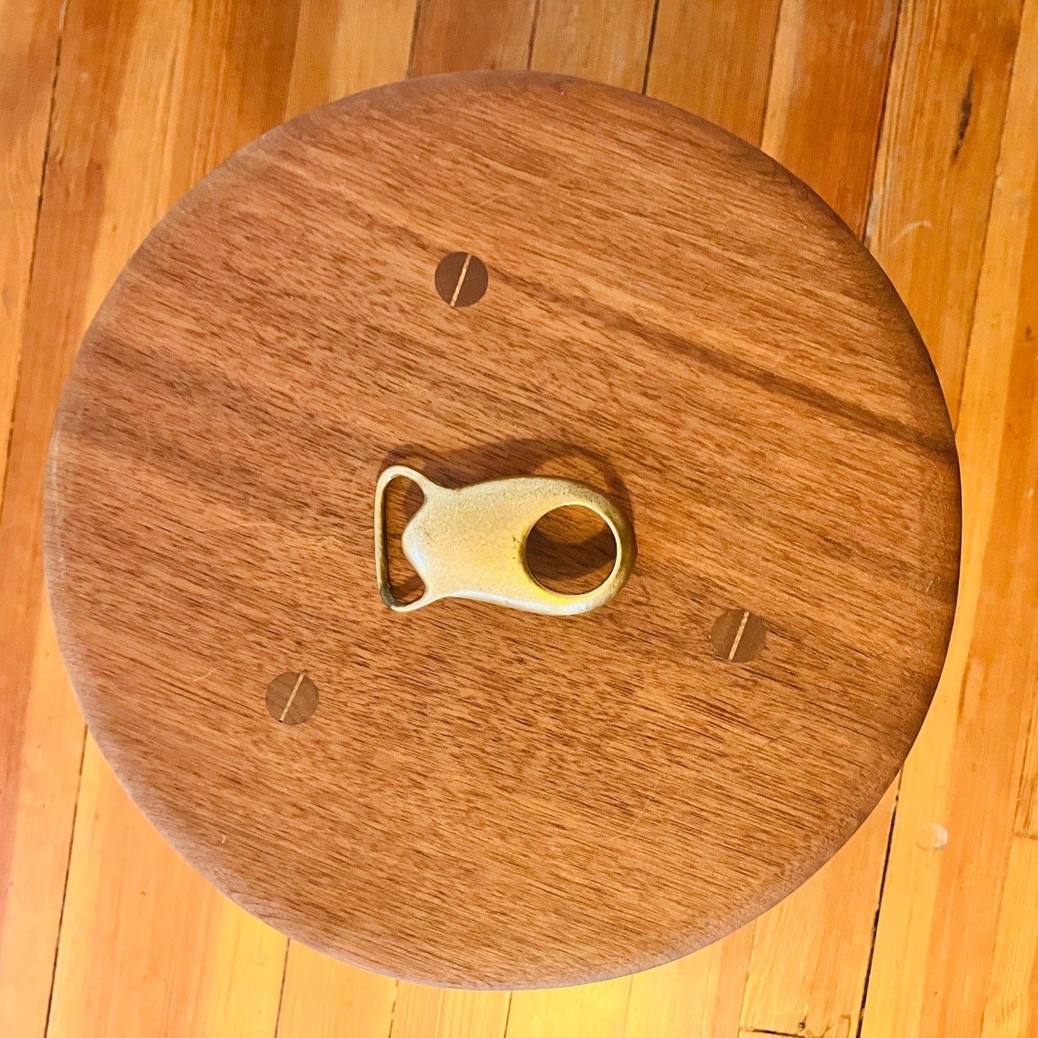 Kurt Jesch Brass Belt Buckle