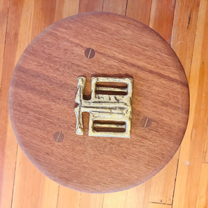 Kurt Jesch Brass Belt Buckle