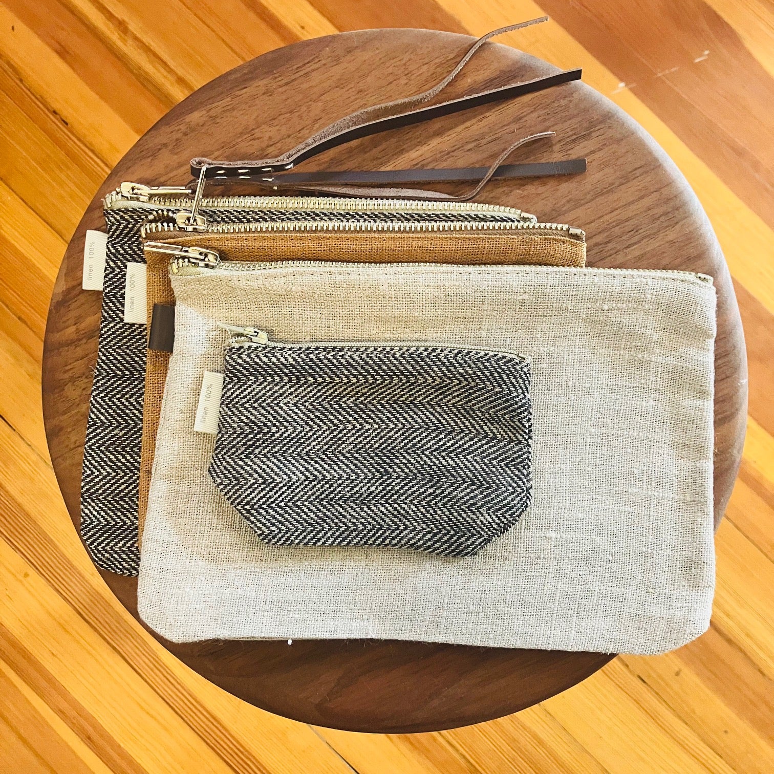 Fog Linen Large Pouch – Mountain Standard Time