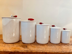 LaGardo Tackett Stackable Storage Jars