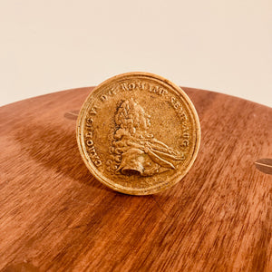 Carl Auböck Brass Coin Wine Stopper