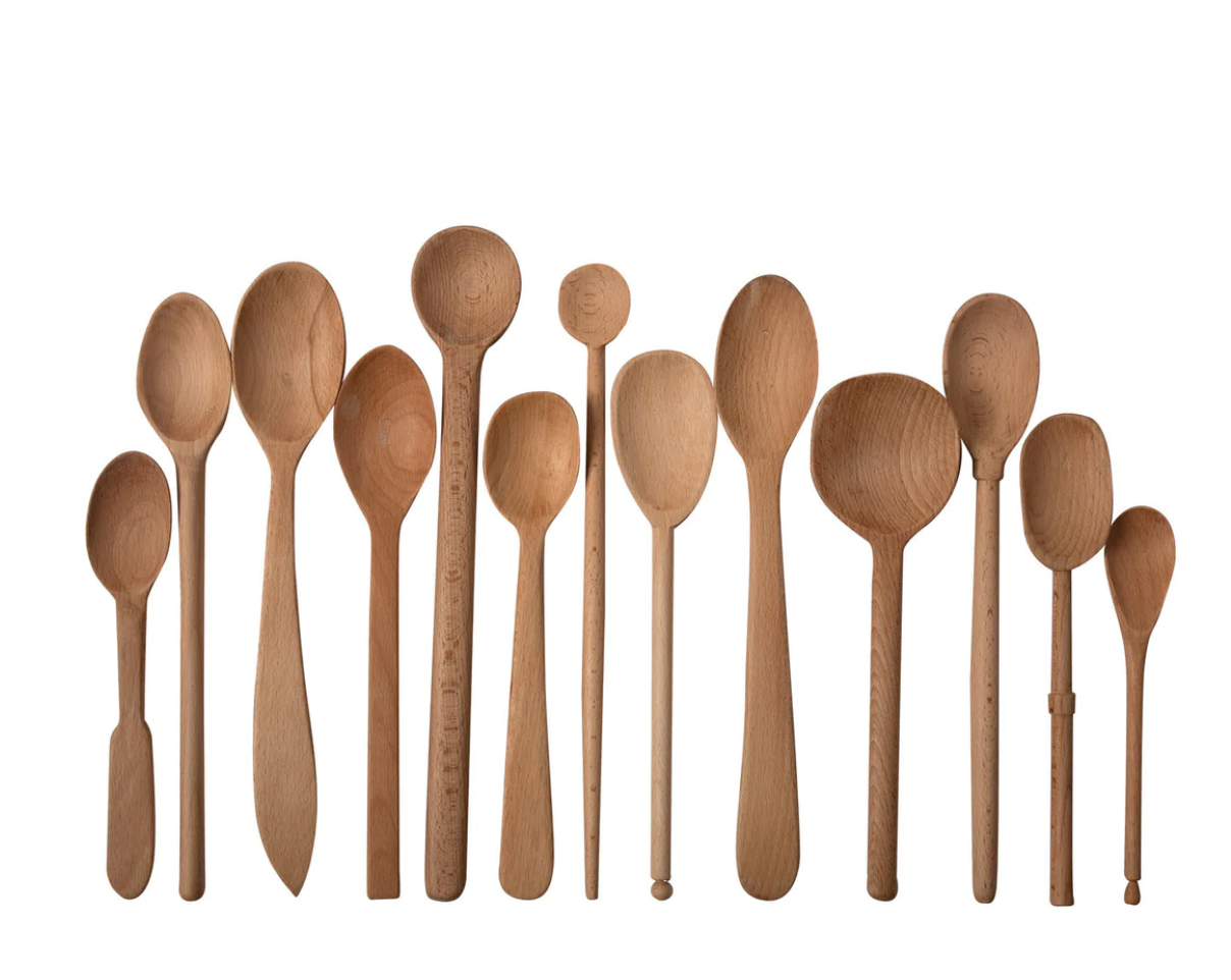 Sir Madam Wooden Individual Spoon