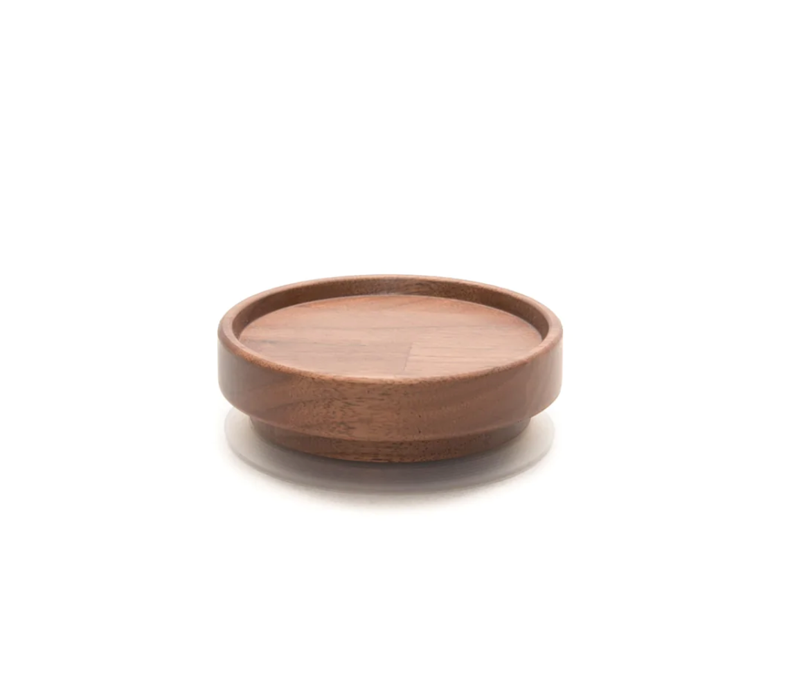 Hasami Med Wooden Lid Walnut