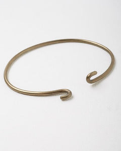 Fog Linen Brass Circle Bracelet