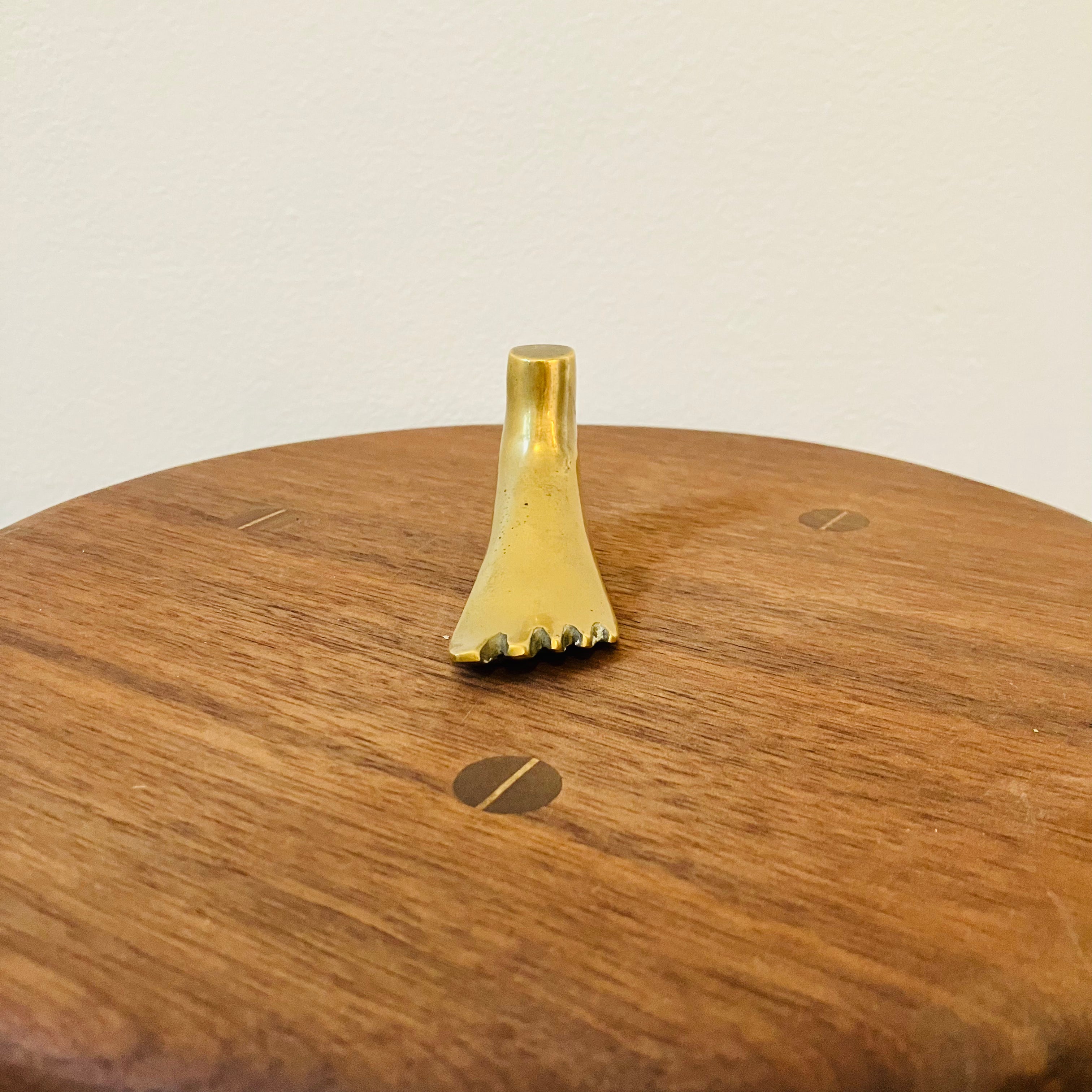 Carl Auböck Brass Foot Paperweight