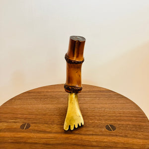 Foot Corkscrew Brass/Bamboo