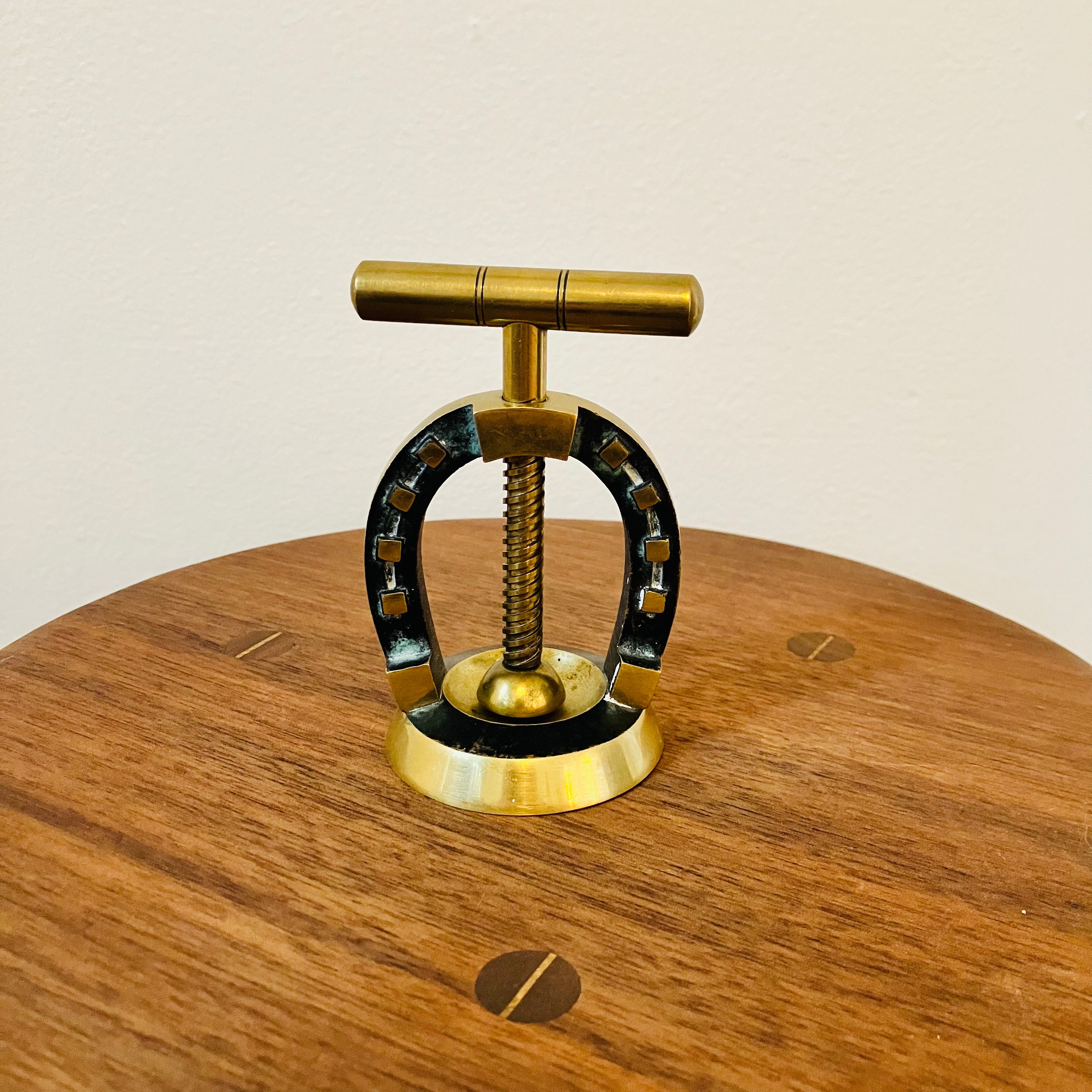 Carl Auböck Brass Horseshoe Nutcracker