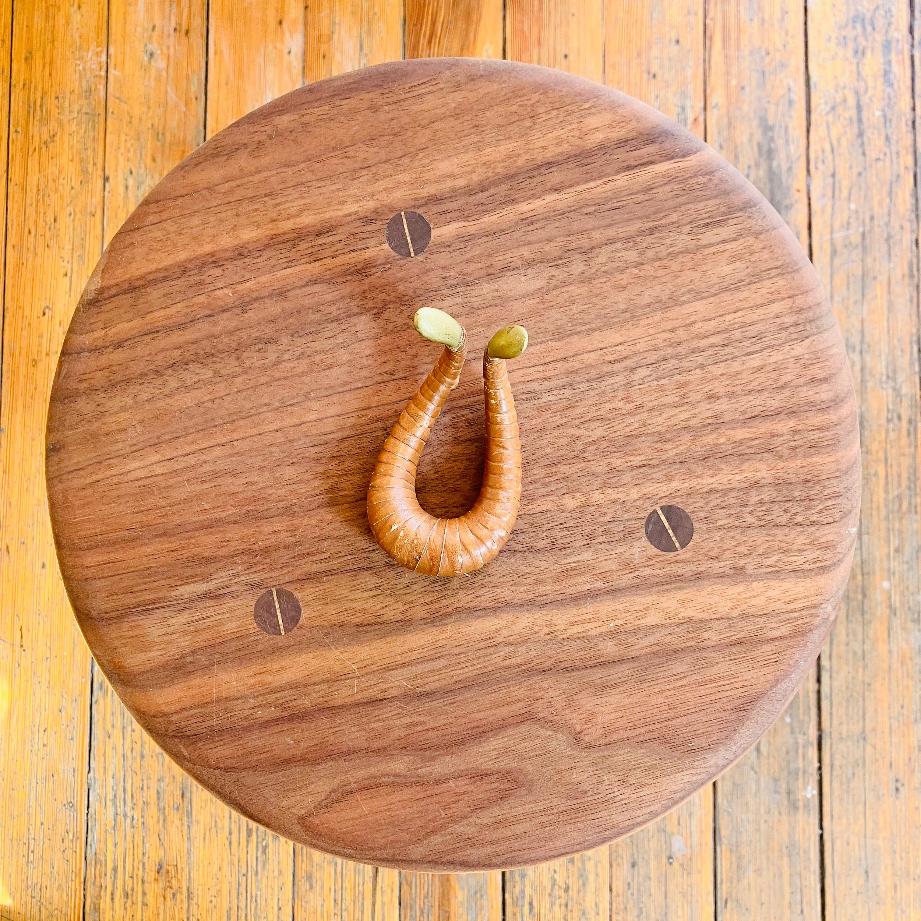 Carl Auböck Brass and Leather Pipe Rest