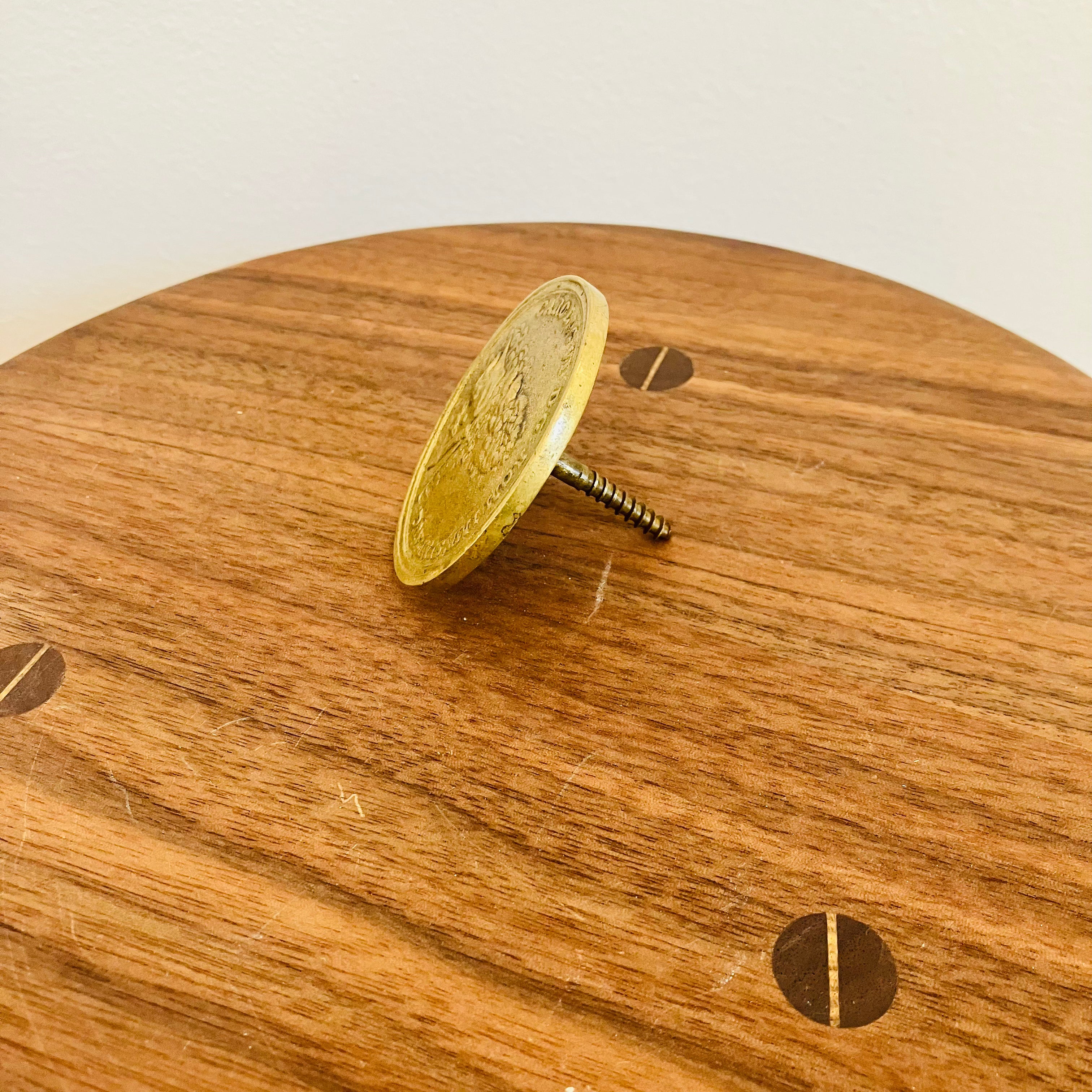 Carl Auböck Brass Coin Wine Stopper