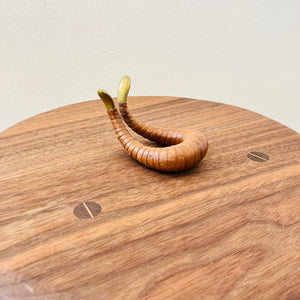 Carl Auböck Brass and Leather Pipe Rest